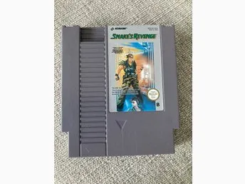 Snake's Revenge NES-spel SCN svensksålt