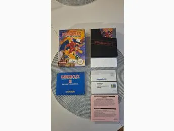 Gargoyle’s Quest II – NES SCN – Komplett – Mycket ovanligt samlarexemplar
