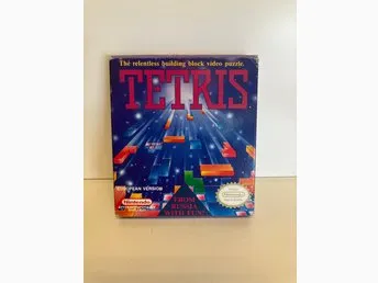 Tetris NES Nintendo European Version SCN