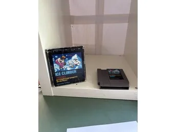 NES - Ice Climber med fodral tre skruvar