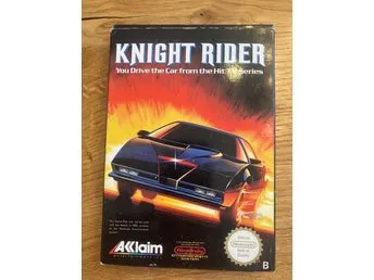 Knight Rider NES Komplett PAL Svensksålt