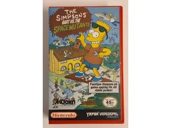 The Simpsons: Bart vs. the Space Mutants (NES) Yapon Hyrkasett SCN