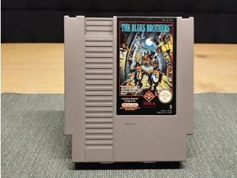 NINTENDO NES GAME: THE BLUES BROTHERS (4Z) - FRA (FAH-1) - PAL-B