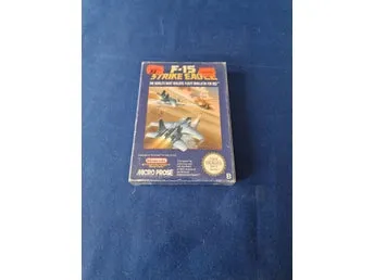 NES - F-15 Strike Eagle SCN/SWE Komplett
