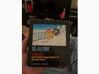 Slalom NES Nintendo Entertainment System