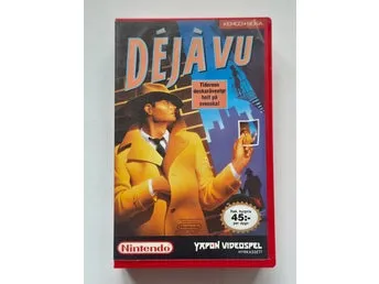 Deja Vu Nintendo NES 8-bit Yapon Videospel Hyrkasett SCN
