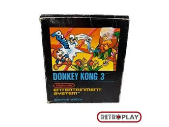 Donkey Kong 3 - Nintendo 8-bit/NES - SCN/Bergsala - CIB