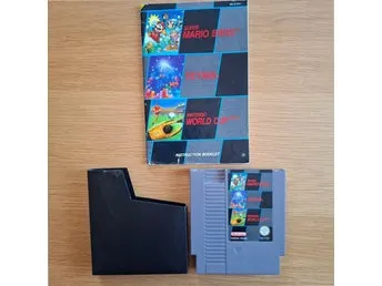 Nintendo 8 bit Super Mario Bros. / Tetris / Nintendo World Cup (NES)
