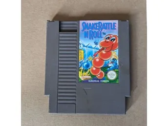 Snake Rattle N Roll - NES (Endast kassett)