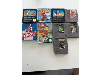 Nintendo nes spel
