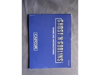 Ghost 'N Goblins NES-GG-SCN Manual