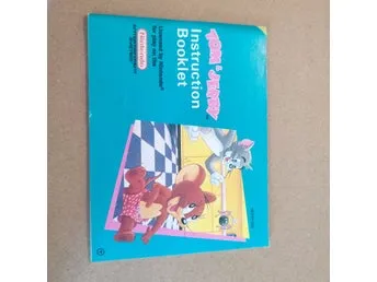 Tom & Jerry Nintendo Entertainment System (NES) Instruktionshäfte