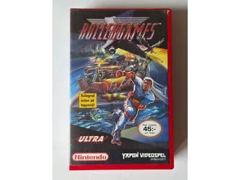 Rollergames (NES) Nintendo 8-bit Yapon Hyrspel SCN