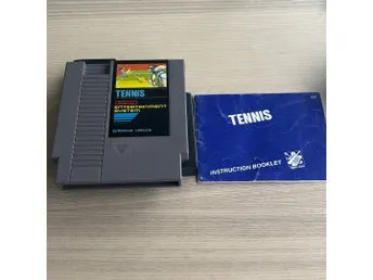 Nintendo Entertainment System (NES) Tennis spelkassett