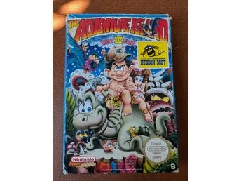 The Adventure Island Part II NES SCN (Kartong, box)