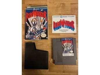 RoboWarrior CIB NES Nintendo 8-bit - Komplett Bergsala Original
