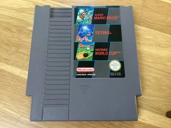 Super Mario Bros. / Tetris / Nintendo World Cup (NES)