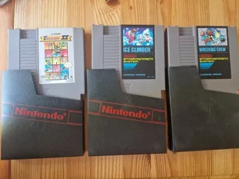 Nintendo 6-bitars: Track & Field II, Ice Climber, Wrecking Crew