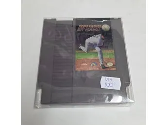 Roger Clemen's MVP Baseball NES Nintendo spel USA