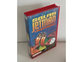 Solar Jetman (NES) Nintendo 8-bit YAPON Hyrspel