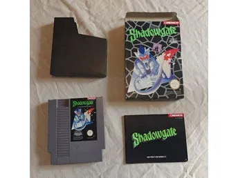 Shadowgate NES Nintendo 8-bit SWE SCN