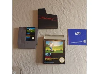 Golf NES Nintendo Entertainment System EEC Nintendo 8-bit