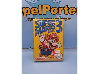 Super Mario Bros 3 (SCN) box + spel - NES