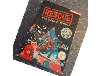 Rescue The Embassy Mission NES Usa Ntsc