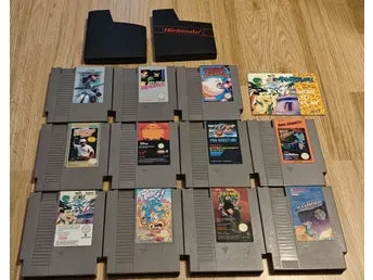 Spelpaket 5 - 11 spel till NES