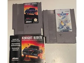 Knight Rider och Top Gun till NES