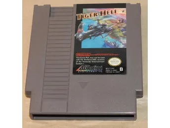 Tiger-Heli NES SCN Svensksåld Nintendo 8-bit PAL-B Testat Fungerar