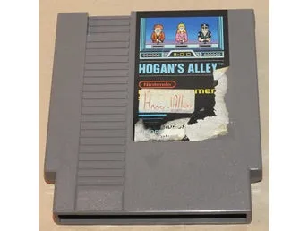 Hogan's Alley NES Nintendo 8-bit PAL Testat Fungerar Läs Beskrivning