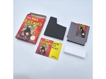 Wrath of the Black Manta – NES 8-bit – Med kartong och svensk manual – Testat
