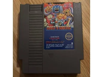 Ghost'n Goblins NES-spel