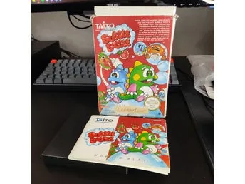 Bubble Bobble NES (ENDAST LÅDA & MANUAL)