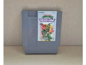 Teenage Mutant Hero Turtles II The Arcade Game (NES) SCN - Funktionstestad