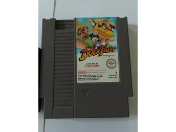 Nintendo NES DuckTales SCN Bergsala – Original Capcom – Mycket fint skick