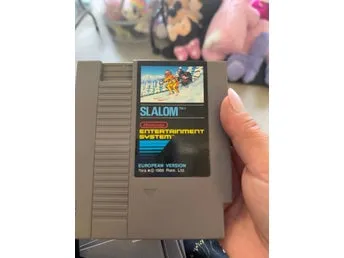 Slalom – Nintendo NES – European Version – Rare 1986 – Retro