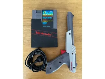 Nintendo NES Duck Hunt och Zapper