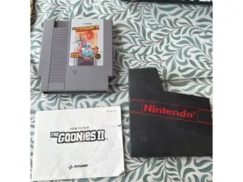 The Goonies II NES SCN Nintendo 8-bit – Konami – Manual +