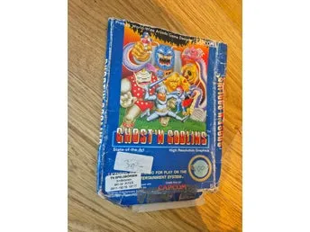 Ghost'n Goblins (NES) endast fodral