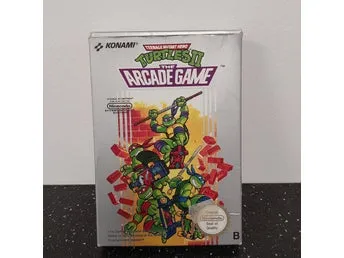 Teenage Mutant Hero Turtles II The Arcade Game NES CIB