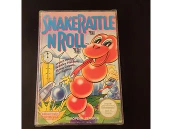 Snake Rattle N Roll (NES) komplett