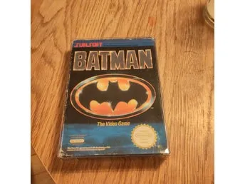 Batman - The Video Game (NES) kassett SCN med kartong och skyddsbox