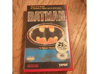 Batman - The Video Game (NES) hyrbox SCN i bra skick