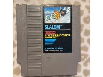 Slalom Nintendo Entertainment System (NES) Spel
