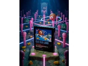 Clu Clu Land NES (Endast Box)