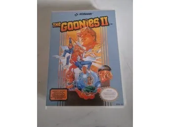 The Goonies II NES Nintendo Hyrbox Yapon
