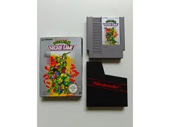 Teenage Mutant Hero Turtles II: The Arcade Game NES (3 skruvar, SCN)