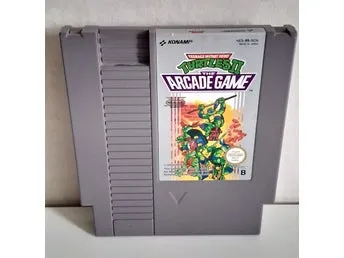 Teenage Mutant Hero Turtles II The Arcade Game (NES)